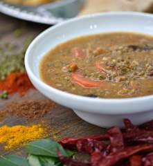 Moong Dhall (Green Peas Dhall)