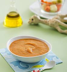 Pırasa, Sakız Kabağı ve Tatlı Patates Püresi