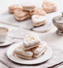 Ciastka bezowe "Sokoły"