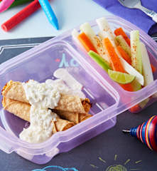 Taquitos dorados de pollo