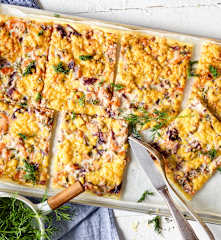 Schwedische Lachs-Pizza