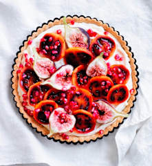 Ricotta fruit tart