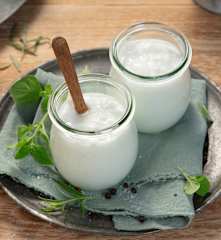 Yogur de leche de cabra en Varoma