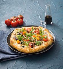 Fresh tomato tart