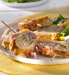 Käse-Schinken-Pfannkuchen