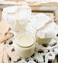 Iogurte de bolacha maria