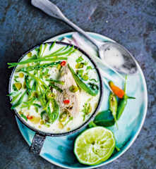 Soupe Tom Kha Kai au poulet