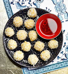 Firecracker Pearl Rice Meatballs