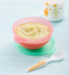 Papilla de habas secas