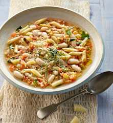 Minestrone mit Cannellini-Bohnen
