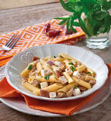 Penne melanzane e menta