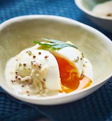 Eier in Dijonnaise