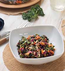 Ensalada detox con kale