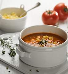 Minestrone s pancettou