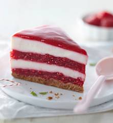 Cheesecake framboises