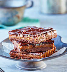 Bocaditos de chocolate y dulce de leche
