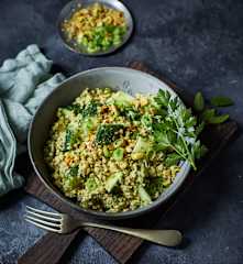 Veganer Brokkoli-Couscous-Salat