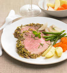 Steamed Lamb with Vegetables