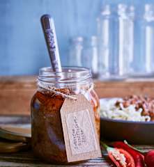 Scharfes Rindfleischpesto