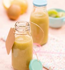 Sok z gruszek, jabłek i kiwi z imbirem