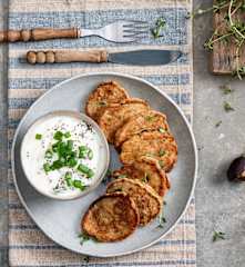 Wytrawne racuchy z grzybami