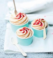 Yaourt glacé au melon