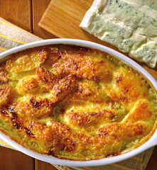 Patate gratinate al Gorgonzola