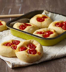 Focaccine con pomodorini