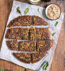 Placki warzywne z botwinką