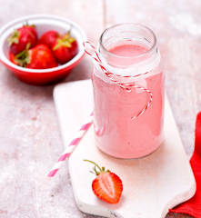 Smoothie z truskawkami