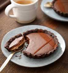 Salted Caramel Chocolate Tartlets
