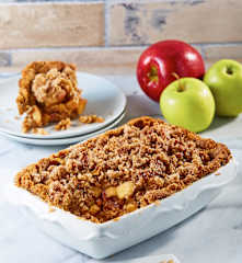 Apple crumble vegano
