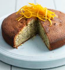 Poppy Seed and Orange Cake