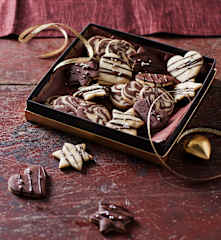 Schwarz-Weiß-Plätzchen