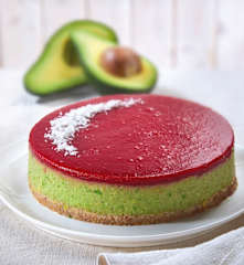Avocado cheesecake
