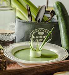 Gazpacho de pepino y hierbabuena