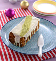 抹茶白巧克力磅蛋糕