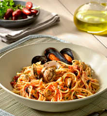 Spaghettini mit Muschelsauce