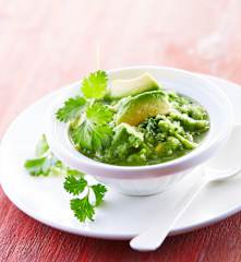Salsa verde cruda