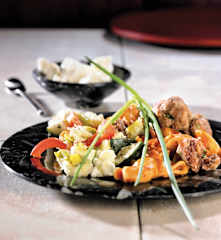 Makaron w sosie pomidorowo-ziołowym