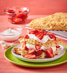 Shortcake de fresa