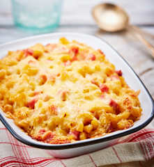 Macarrones gratinados