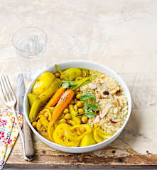 Tajine de légumes-racine au carvi