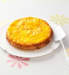 Torta rovesciata alle pesche