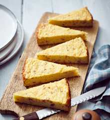 Schneller Zwiebelkuchen ohne Boden