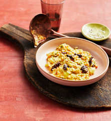 Wirsing-Morchel-Risotto