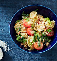 Wirsing-Tomaten-Pasta