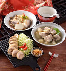 冬梨排骨湯、魚片蒸豆腐&酒釀鳳梨雞
