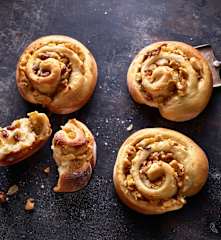 Quitten-Marzipan-Schnecken