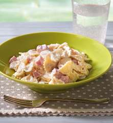Farfalle risottate panna e prosciutto (1 porzione)